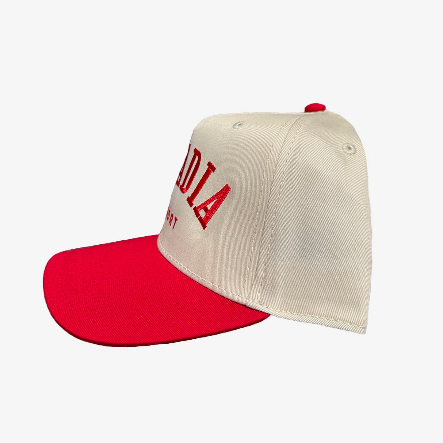 Red Arcadia Bridge Logo Hat