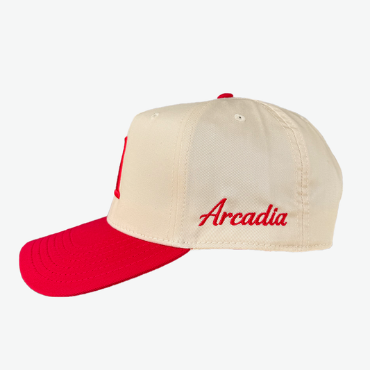 Red Arcadia "A" Logo Hat